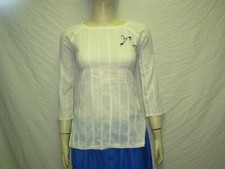 MADEMOISELLE DDP Haut blanc 16ans (XS)