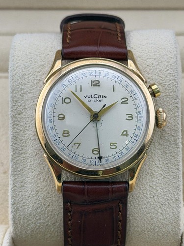 Vulcain cricket alarm 14k - alarm,