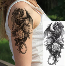 tatouage temporaire Dragon et