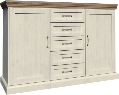 Commode buffet 127cm - 127cm, pin