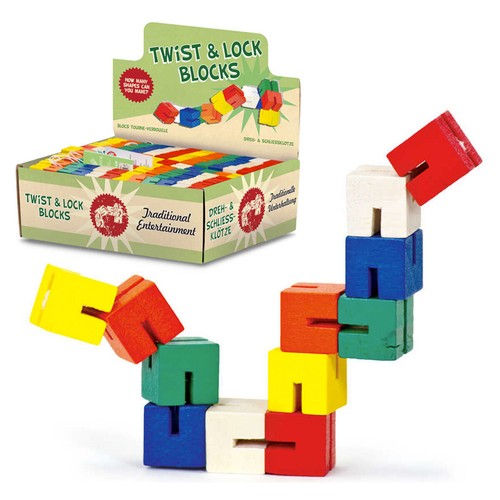 Enfants bois twist - bois, serrure