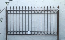 Clôture en métal fer forgé