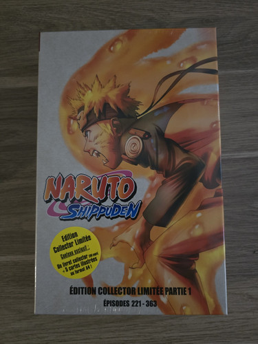Coffret dvd naruto shippuden - naruto,