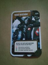 carte leclerc explore l'univers marvel avec groot n°4 war machine