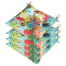 Set 4 Oreillers Chaise Palme