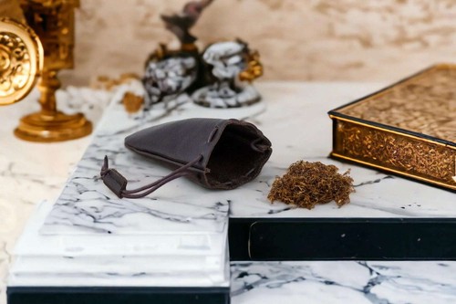 Blague tabac cuir - , arthur