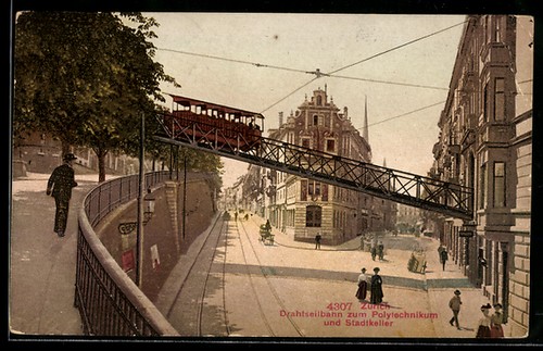 Carte postale zurich - carte,