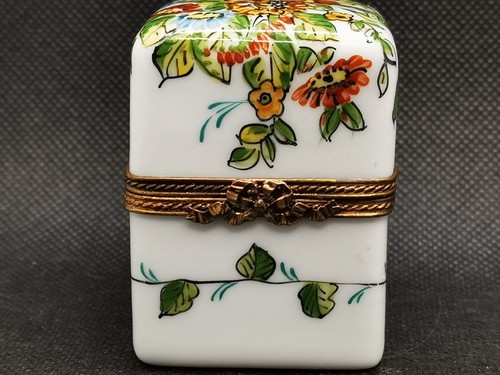 Boîte porcelaine décor - boîte,