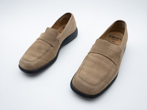 Camel boots mocassins femme - camel,