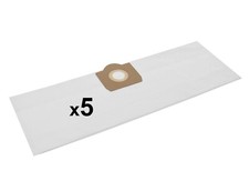 5x Sac-filtre tissus pour aspirateur Hitachi WDE 1200; S 24 E