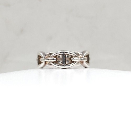 Hermes bague argent 54 - en,