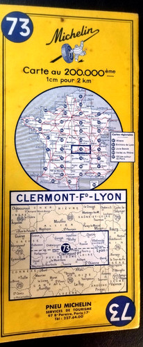 Ancienne carte routière - carte,