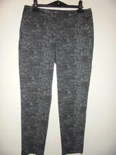 MARKS & SPENCER Pantalon Cigarette Effet Tweed Stretch T.38 EXCELLENT ETAT