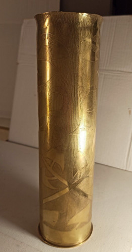 Militaria douille obus - ,