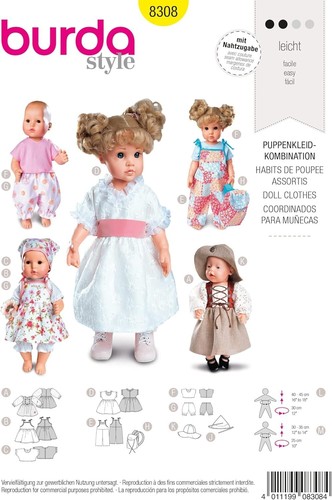 8308 patron burda creations - 8308,