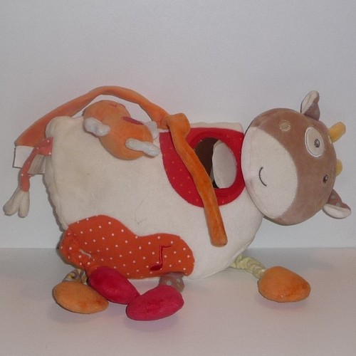 Doudou vache bébé9 - vache,