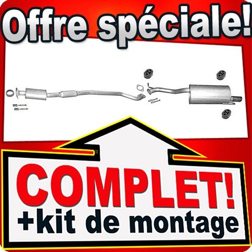 Ligne pot échappement pour - ligne,
