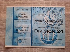 Billet Ticket Match Football