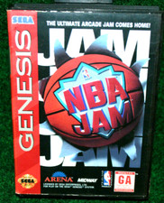 Sega Genesis NBA JAM Video