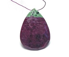 RUBY ZOISITE 47mm Faceted