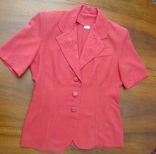 VESTE FEMME ETE FRAMBOISE