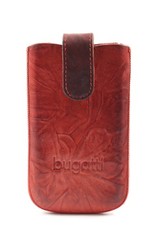 BUGATTI Étui pour téléphone portable Micro Dames Sac rouge style décontracté