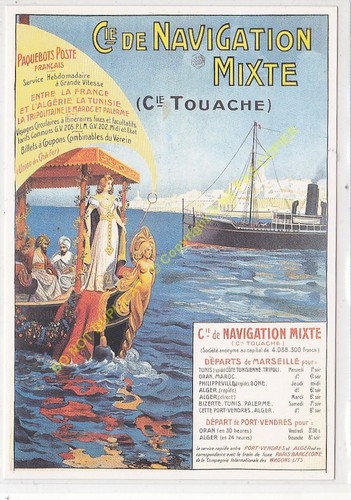 Affiche compagnie de - cp,