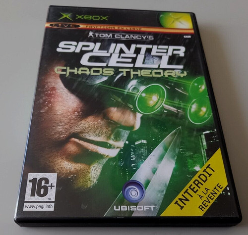 Jeu xbox splinter cell - "splinter, chaos