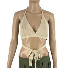NUNA LIE Haut Bralette Beige Femme Taille Unique