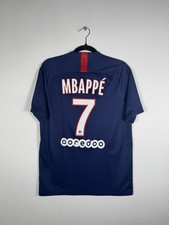 PSG 2019-2020 Home Jersey – Mbappé N°7 Nike M