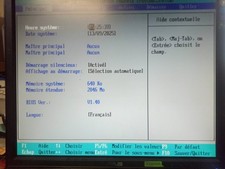 Ordinateur portable TOSHIBA SATELLITE A 200-13M