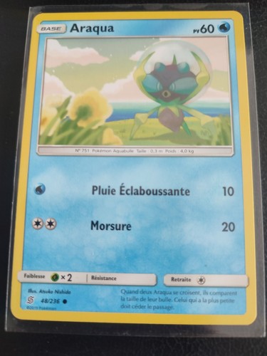 Carte pokémon araqua - , 048/236