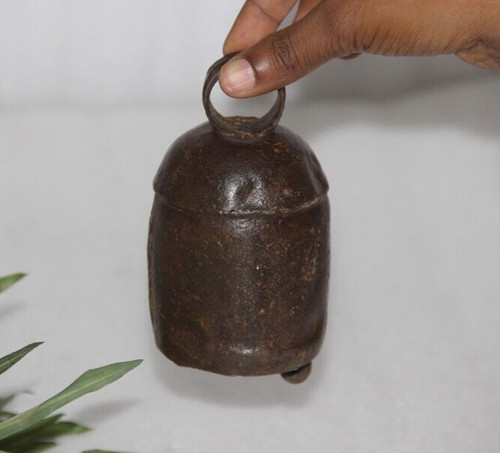 Cloche vache fer antique - vache,