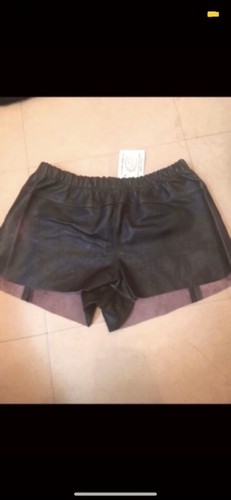 Short cuir femme - cuir,