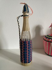 Bouteille décorative en verre