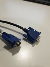 1,5 M HOTRON VGA/VGA 15 BROCHES MÂLE VERS MÂLE PC MONITEUR TV LCD LED TFT CÂBLE PLOMB