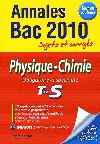 Physique chimie terminale - terminale, s