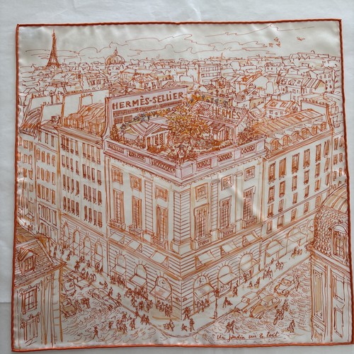 Foulard scarf carré hermès - foulard,