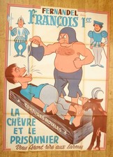 FERNANDEL Francois 1er chevre