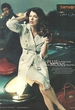 publicité advertising 2008 SAMSONITE avec Milla Jovovich  bagages