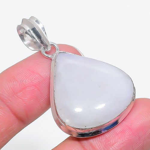Pendentif pierre lune - pierre, de