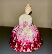 Royal Doulton HN2471 Victoria Figurine En Porcelaine D'Os Dame 1972 État A