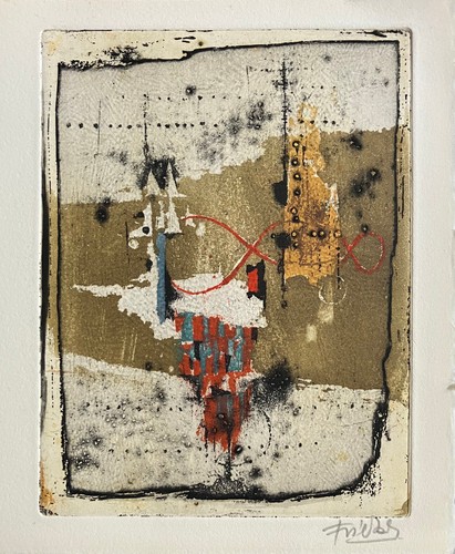Johnny friedlaender gravure - johnny,