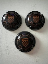 CAPSULES DE CHAMPAGNE PHILIPPONNAT CUVÉE BLANC DE NOIRS LOT DE TROIS
