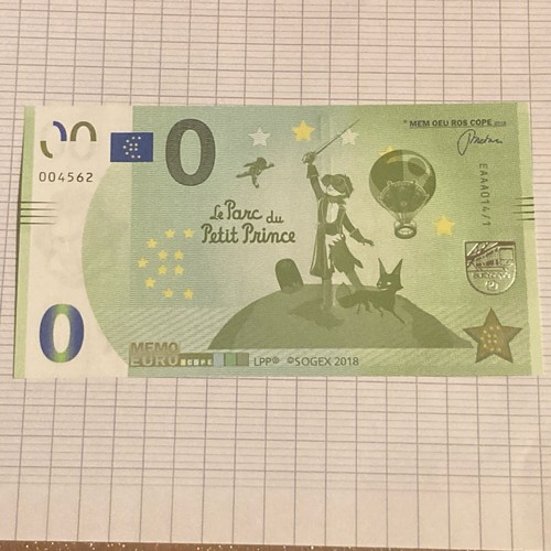 Billet touristique mémo euro - mÉmo,