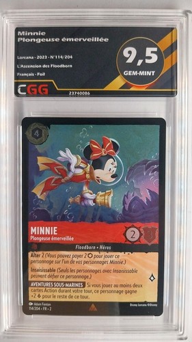 Minnie plongeuse émerveillée - plongeuse,