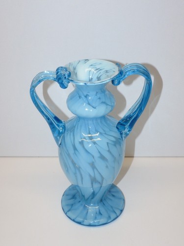 Joli ancien vase clichy - clichy, bleu
