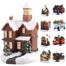 Scène de Noël Snow House LED