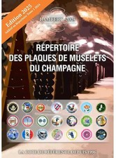 REPERTOIRE LAMBERT 2025 des plaques de muselets du champagne Additif Tome 1