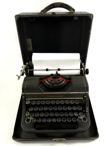 Machine ecrire underwood - machine,